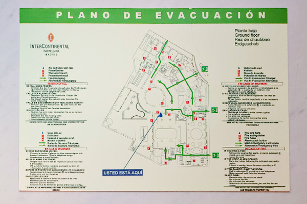 plano de evacuación - innova prevención - sanlucar